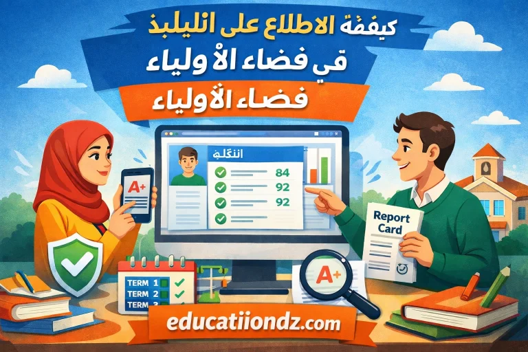 نتائج التلاميذ في فضاء الأولياء